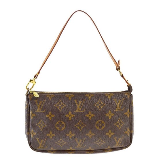 Louis Vuitton MONOGRAM POCHETTE ACCESSOIRES HANDBAG - Picture 1 of 10